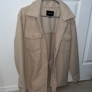 Cream Colored Pea Coat